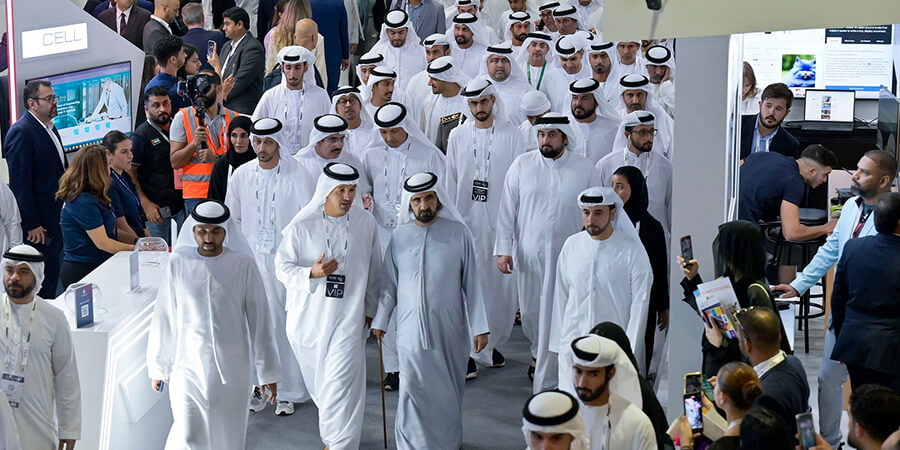 Mohammed bin Rashid at GITEX GLOBAL